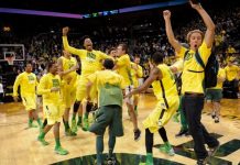 Oregon Upsets Kansas, Heads To Men’s Basketball Final Four