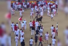 NFL’s Josh Norman Leaps Over A Bull
