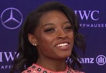 Simone Biles Won Her Sixth National All-around Title And Landed A triple Double