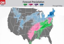 Ice, Sleet And Snow Forecast To Span 1,800 Miles