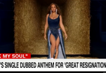 Beyoncé’s Single Dubbed Anthem For ‘Great Resignation’
