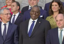 Secretary Austin Arrives For ‘Family Photo’ At NATO