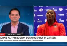 WNBA Rookie Sensation Aliyah Boston Joins World Sport