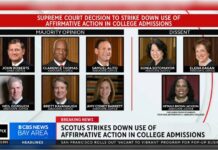 Watch: Supreme Court Strikes Down Affirmative Action
