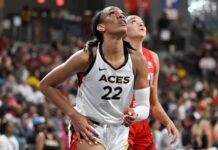 Las Vegas’ A’ja Wilson Ties WNBA Record With 53 points