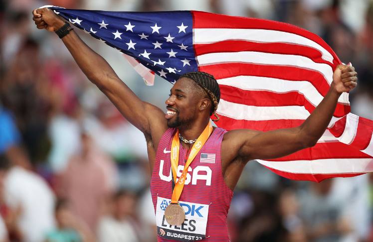 Basketball Stars Hit Back After U.S. Sprinter Noah Lyles Pokes Fun At ...