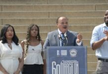 Thousands Gathered At Lincoln Memorial For The 60th Anniversary Of The March On Washington