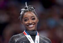 Simone Biles Says She’s Aiming For The Paris Olympics Next Year