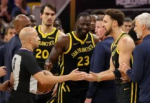 Draymond Green Suspended For Five Games For Putting Rudy Gobert In Headlock