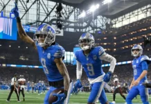 Kansas City Chiefs And Detroit Lions Advance To Conference Championship Games