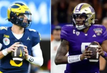 Michigan Wolverines Run Away From Washington Huskies To Win College Football Playoff Title Game 34-13