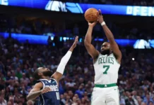 Boston Celtics Take 3-0 Lead Over Mavericks In NBA Finals, Powered By Scoring From Tatum And Brown