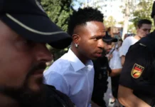Spanish Court Orders Prison Time For Soccer Fans Over Racist Abuse Toward Real Madrid Star Vinícius Jr.