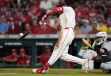 Cincinnati Reds Rookie Rece Hinds Makes It Back-To-Back Home Runs In His Two Days In MLB