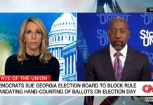 Warnock Criticizes GA Rule Requiring Hand-Counting Of Ballots