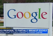 U.S. Regulators Seek To Break Up Google