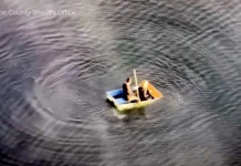 Suspected Jewelry Thieves Attempt To Escape By Rowboat Before Being Arrested