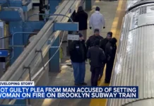 Man Accused Of Burning Woman To Death On Subway Pleads Not Guilty