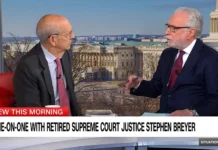 Wolf Asks Ret. Justice Breyer Whether The U.S. Is Headed For A Constitutional Crisis