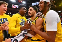 Tyrese Haliburton Hits Game-Winning Three To Stun Cavs, Warriors Win Game 1 Vs. T-Wolves But Lose Steph Curry To Injury