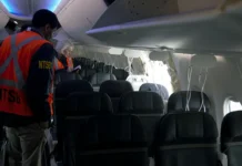 NTSB Criticizes Both Boeing And FAA For Terrifying Alaska Airlines Door Plug Incident