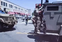 Peaceful Protest Held Outside ICE Detention Center In Portland