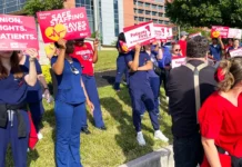 Nurses Hold History-Making Strike At Baltimore Hospital