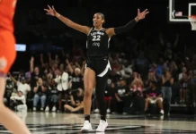 A’ja Wilson Becomes First WNBA Player In History With 30-Point, 20-Rebound Double-Double