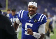Colts’ Anthony Richardson Out With Orbital Fracture After Pregame Accident