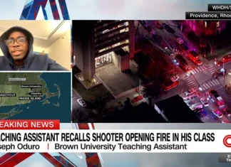 Teaching Assistant Recalls Moment Brown University Shooter Entered His Classroom