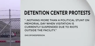 NJ: ICE, Protesters Clash Outside Detention Center