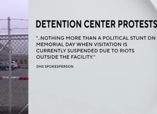 NJ: ICE, Protesters Clash Outside Detention Center