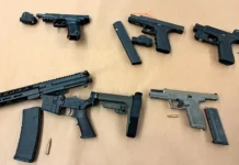Three Arrested, Five Guns Seized After Police Search In Buckman Neighborhood
