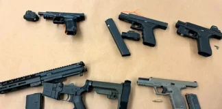 Three Arrested, Five Guns Seized After Police Search In Buckman Neighborhood
