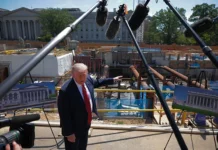 Trump Asks Supreme Court To Let Him Build Ballroom, Citing National Security Needs And Architectural Values