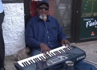 WATCH: Blind Man Inspires Community With His Music